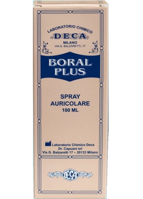 BORAL PLUS SPRAY AURICOLARE 100 ML