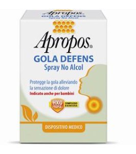 APROPOS GOLA DEFENS SPRAY NO ALCOL 20 ML