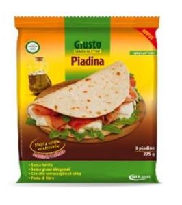 GIUSTO S/G PIADINA 200G