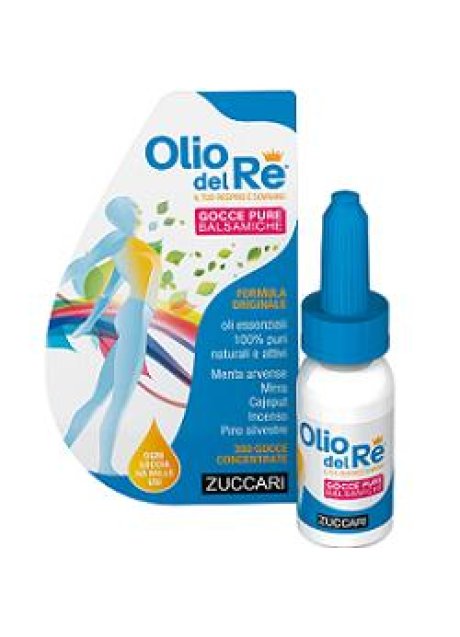 OLIO DEL RE GOCCE PURE BALSAMICHE ASTUCCIO 10 ML