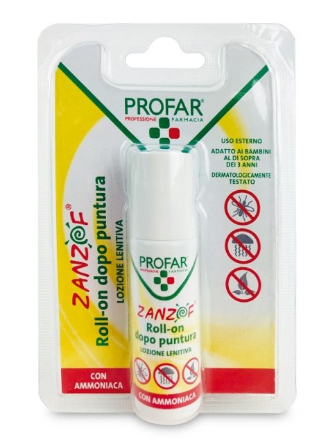 ZANZOF LOZIONE POST PUNTURA CON AMMONIACA ROLL-ON 20 ML PROFAR