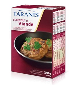 TARANIS BURGER SOSTITUTO CARNE 4 X 62 G