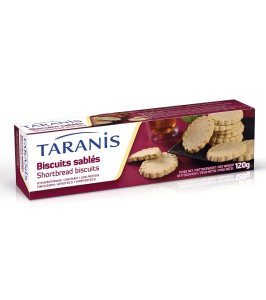 TARANIS BISCOTTI FROLLINI 4 SACCHETTI 30 G CON 5 BISCOTTI
