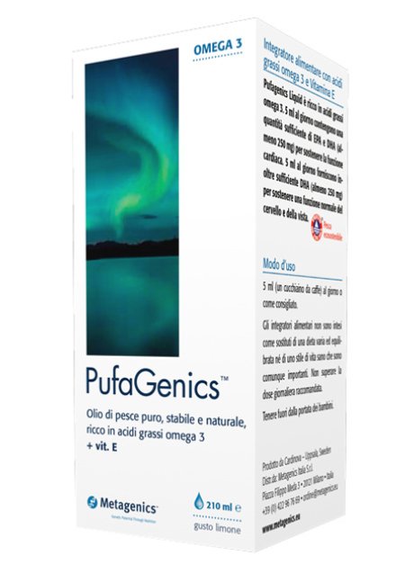 PUFAGENICS LIQUID LIMONE 210 ML