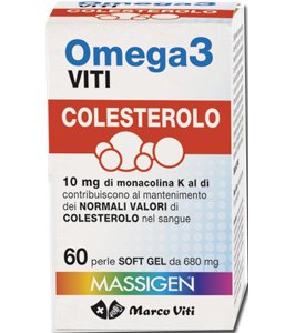 COLESTEROLO VITI 60 PERLE