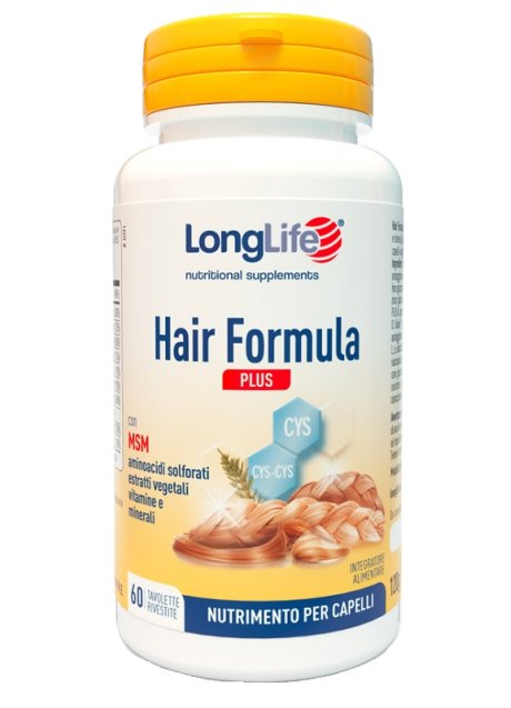LONGLIFE HAIR FORMULA PLUS 60 TAVOLETTE