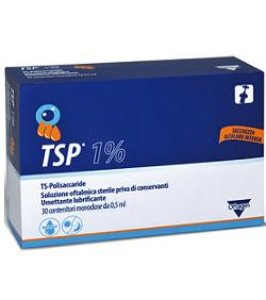TSP 1% SOLUZIONE OFTALMICA UMETTANTE LUBRIFICANTE 30 FLACONCINI MONODOSE 0,5 ML