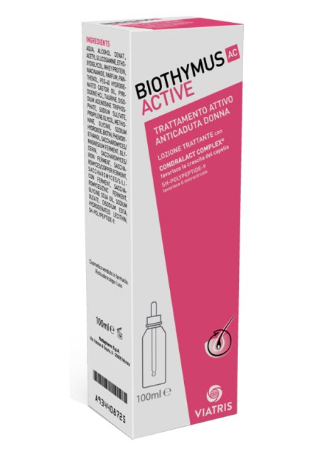 BIOTHYMUS AC ACTIVE TRATTAMENTO ATTIVO ANTICADUTA DONNA LOZIONE 100 ML
