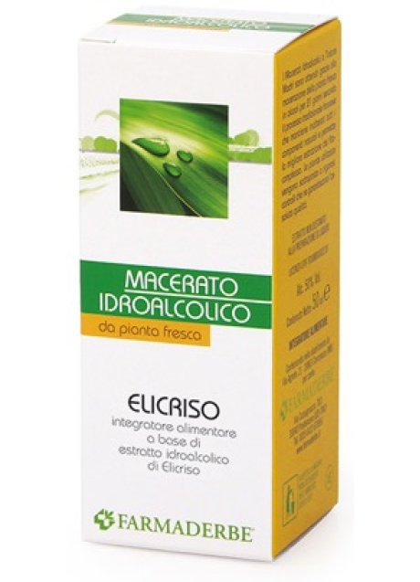 ELICRISO MACERATO IDROALCOLICO