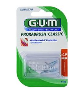 GUM PROXABRUSH CLASSIC 412 SCOVOLINO INTERDENTALE 8 PEZZI