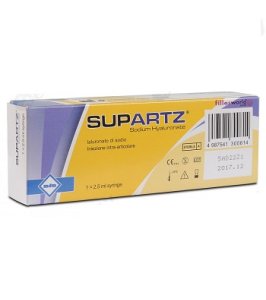 SIRINGA INTRA-ARTICOLARE SUPARTZ ACIDO IALURONICO 10 MG 2,5ML