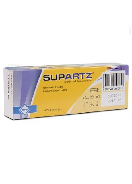 SIRINGA INTRA-ARTICOLARE SUPARTZ ACIDO IALURONICO 10 MG 2,5ML