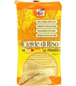CIALDE RISO MAIS C/S 150G BIO