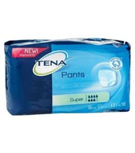 PANNOLONE A MUTANDINA TENA PANTS SUPER TAGLIA SMALL 12 PEZZI
