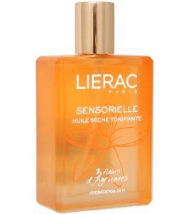 LIERAC SENSORIELLE HUILE SECHE TONIFIANTE 3 FLEURS D'AGRUMES100 ML