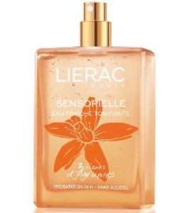 LIERAC SENSORIELLE EAU FRAICHE TONIFIANTE 3 FLEURS D'AGRUMES100 ML