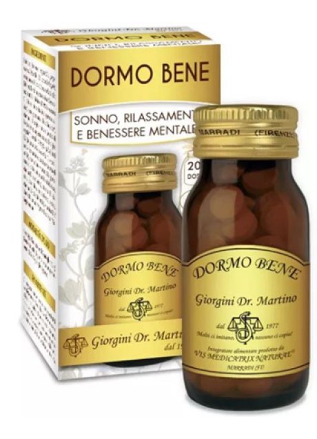 DORMO BENE 80 PASTIGLIE