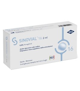SINOVIAL 16 SIR 0,8% 2ML 3PZ
