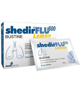 SHEDIRFLU 600 LEMON 20 BUSTINE