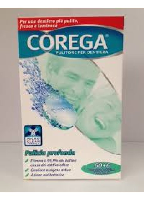 COREGA PULIZIA PROFONDA OFFERTA SPECIALE 60+6