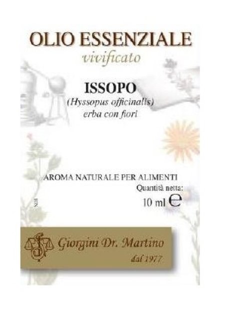 ISSOPO OLIO ESS 10ML