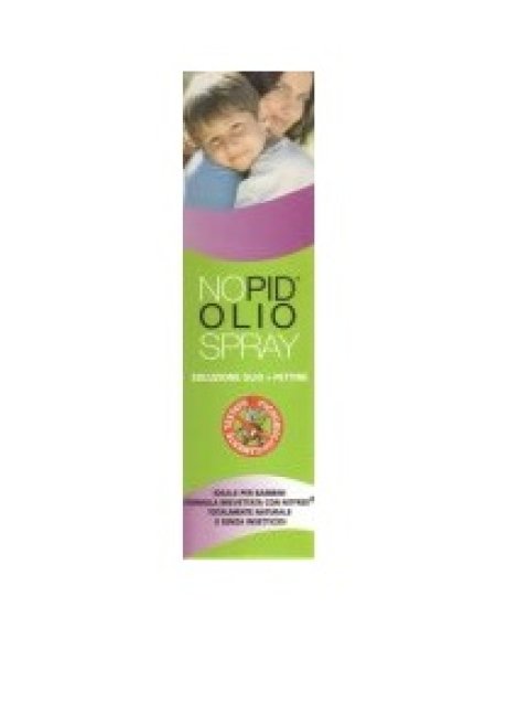 NOPID OLIO SPRAY ANTIPARASSITARIO CAPELLI E CUOIO CAPELLUTO100 ML