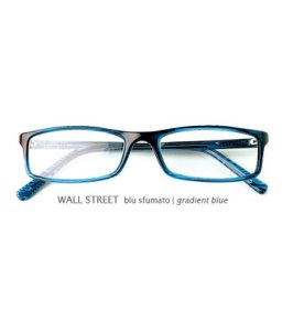 OCCHIALI-WALL STREET BLU DT 3,00