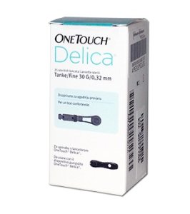 LANCETTE PUNGIDITO ONETOUCH DELICA 25 PEZZI