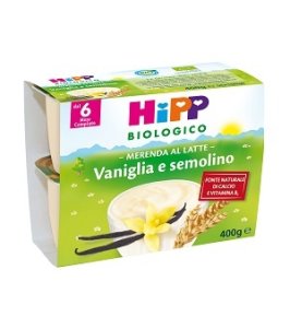 HIPP MER LATTE VANIG SEMOL 4X100