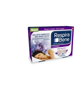 CEROTTO NASALE LAVANDA RESPIRA BENE 30 PEZZI