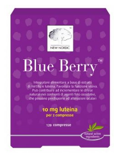 BLUE BERRY 120 COMPRESSE