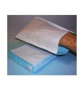 MANOPOLA IMPERMEABILE NON SAPONATA COLORE AZZURRO 100 PEZZI