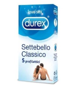 PROFILATTICO DUREX SETTEBELLO CLASSICO 5 PEZZI