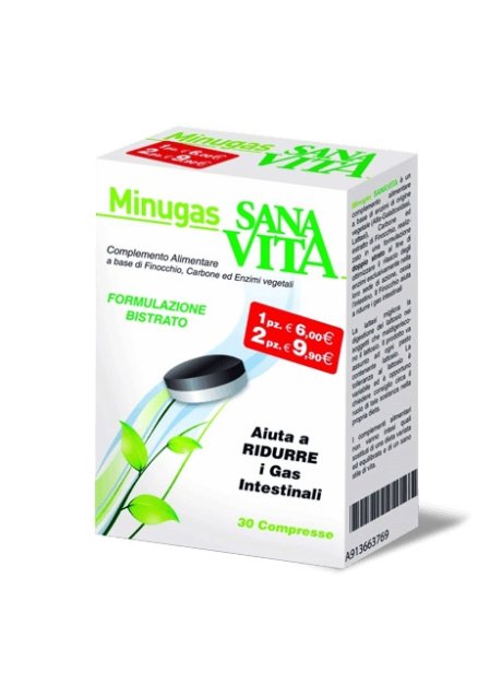 SANAVITA MINUGAS NEW 30 COMPRESSE SANAVITA MINUGAS NEW 30 COMPRESSE