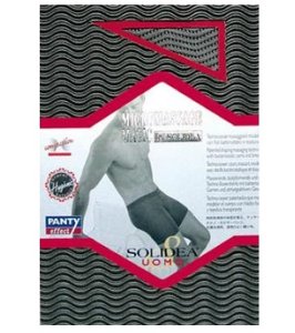 PANTY EFFECT BOXER GRI MET M