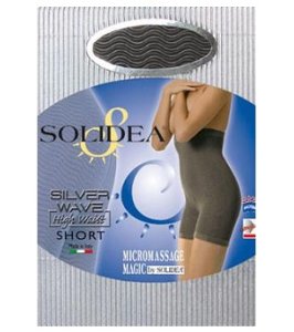 SILVER W HIGH WAIST SHORT NO1S