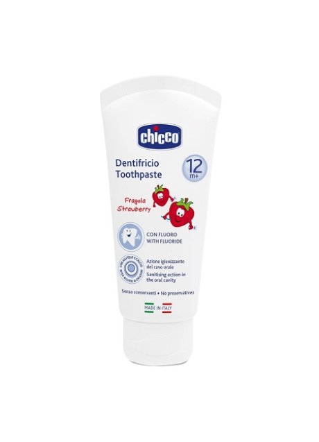 CHICCO DENTIFRICIO FRAGOLA 50 ML 12M+ CON FLUORO