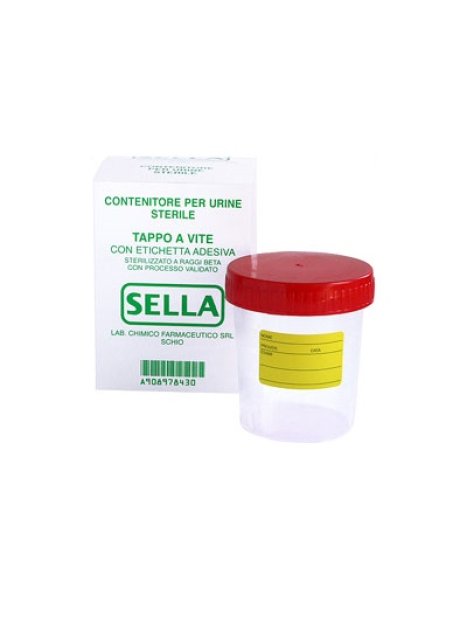 CONTENITORE PER URINA URIN TEST VACUUM STERILE 150ML