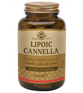 LIPOIC CANNELLA 60 CAPSULE VEGETALI FLACONE 28 G