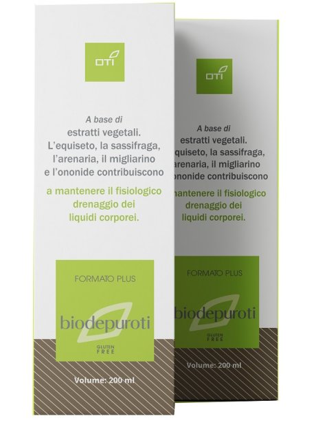 BIODEPUROTI FORMATO PLUS 200 OTI