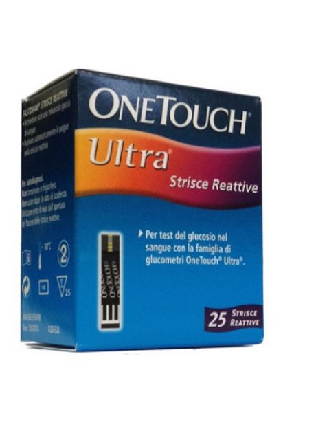 STRISCE MISURAZIONE GLICEMIA ONETOUCH ULTRA 25 PEZZI