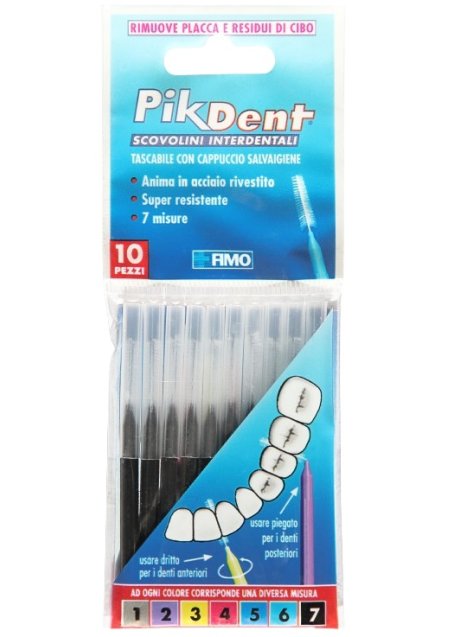 PIKDENT STUZZICOLINO 7 NE 10PZ