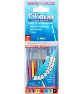 PIKDENT STUZZICOLINO 1 BUSTINA CON 7 MISURE ASSORTITE