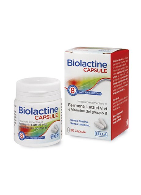 BIOLACTINE FERMENTI + VITAMINE 20 CAPSULE