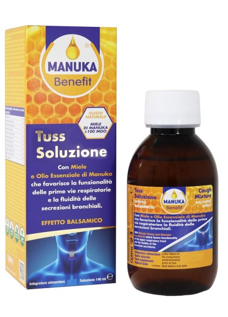 MANUKA BENEFIT TUSS SOLUZ140ML