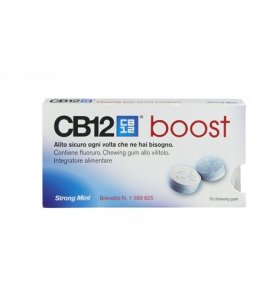 CB12 BOOST CHEWING-GUM PROMO 10 PEZZI