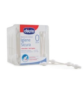 CHICCO SICUR NET BASTONCINI IGIENE AURICOLARE 64 PEZZI