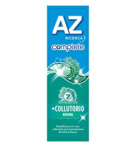 DENTIFRICIO AZ COMPLETE WHITENING + COLLUTORIO 75 ML
