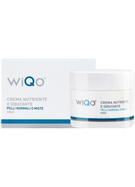 WIQO CREMA NUTRIENTE ED IDRATANTE PELLI NORMALI O MISTE VISO50 ML