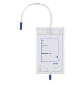 SACCA DI DRENAGGIO GAMBA PER INCONTINENZA TUBO 10 CM 10 PEZZI